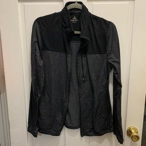 prana • black and grey jacket